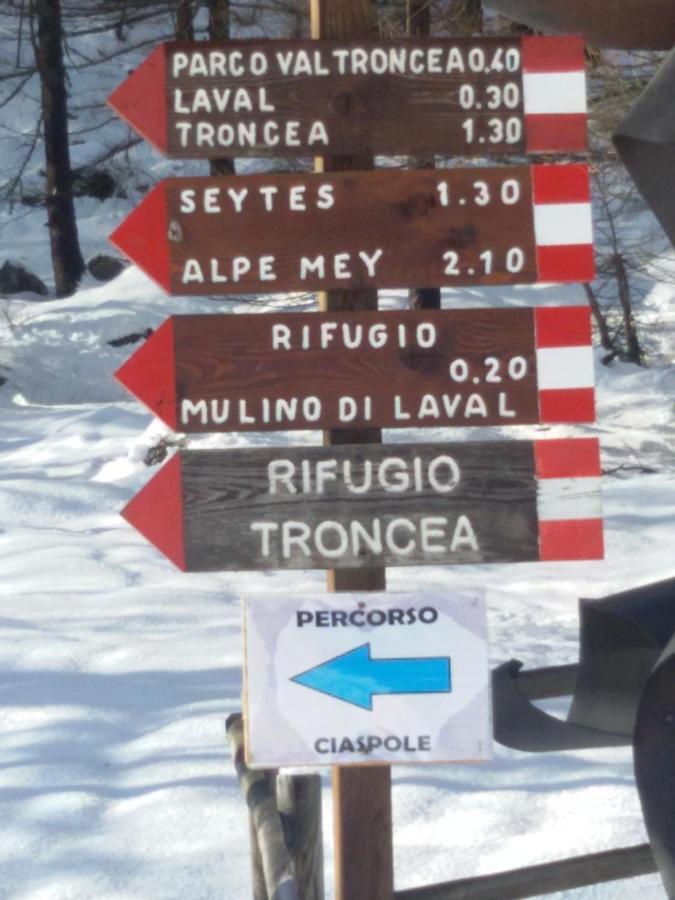 Baita Del Plan Pragelato Eksteriør billede
